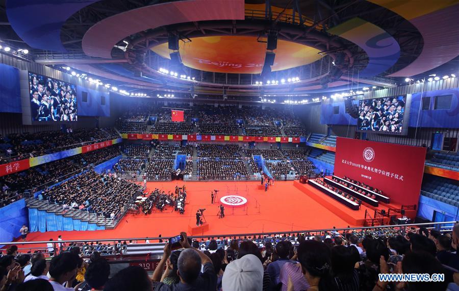 CHINA-BEIJING-PKU-COMMENCEMENT CEREMONY (CN)