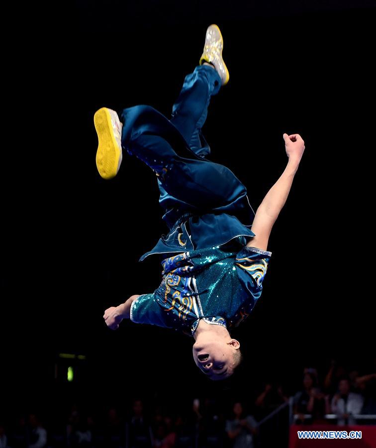 (SP)INDONESIA-JAKARTA-ASIAN GAMES-WUSHU-MEN&rsquo;S CHANGQUAN