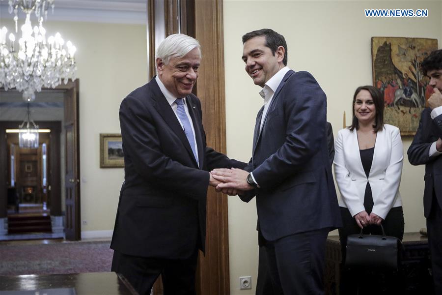GREECE-ATHENS-PM-ALEXIS TSIPRAS-FOREIGN MINISTER-SWEARING IN