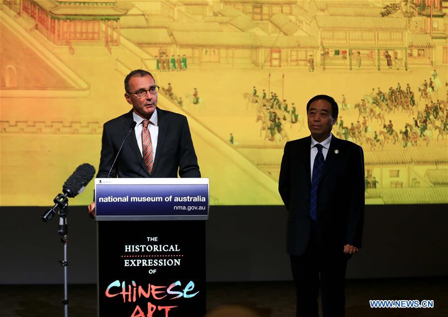 AUSTRALIA-CANBERRA-EXHIBITION ON CHINESE ART