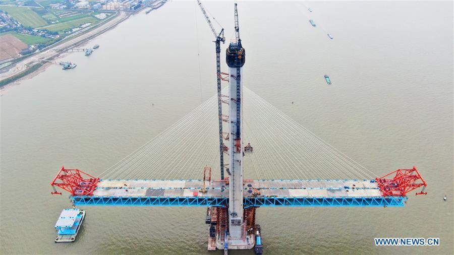 #CHINA-JIANGSU-NANTONG-BRIDGE-CONSTRUCTING (CN)