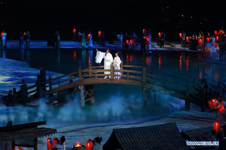 (SP)CHINA-WUHAN-7TH MILITARY WORLD GAMES-OPENING CEREMONY