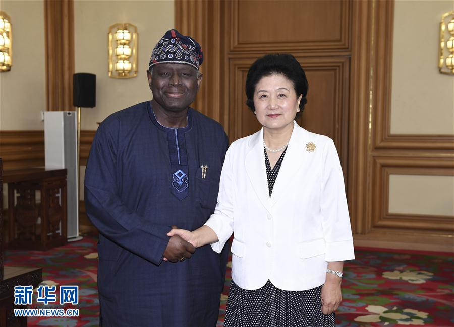 （XHDW）劉延?xùn)|會(huì)見聯(lián)合國(guó)人口基金執(zhí)行主任巴巴通德&middot;奧索蒂梅欣