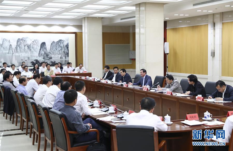 9月21日，中宣部在北京召開中央媒體駐外機(jī)構(gòu)外宣工作座談會。中共中央政治局委員、中央書記處書記、中宣部部長劉奇葆出席座談會并講話。新華社記者 謝環(huán)馳 攝 