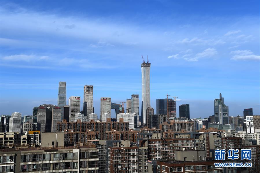 (圖文互動)(2)藍天白云講述北京新時代新故事——北京站上新時代發(fā)展新起點