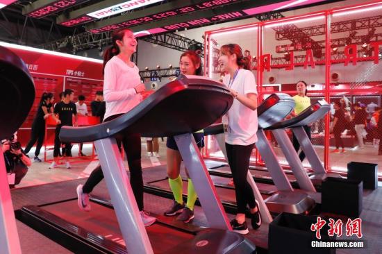 資料圖：健身中的人們。<a target='_blank' ><p  align=