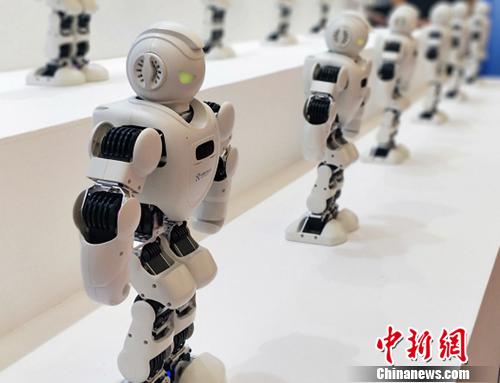 圖為機器人大會現(xiàn)場。姚露 攝 