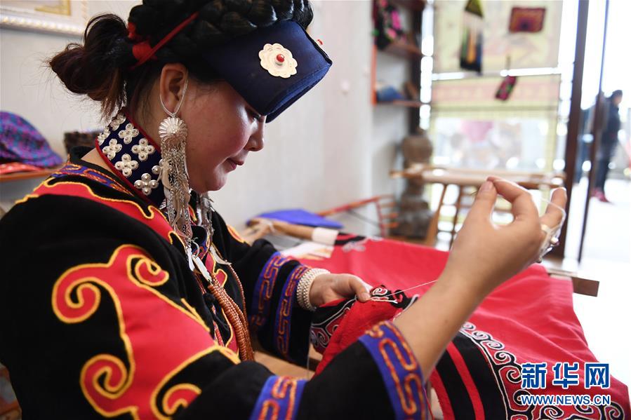 （兩會(huì)&middot;基層代表履職故事）（4）全國人大代表喬進(jìn)雙梅：&ldquo;花間&rdquo;繡出美麗人生