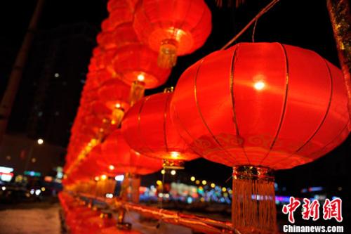 資料圖：紅燈籠。宋文佳 攝