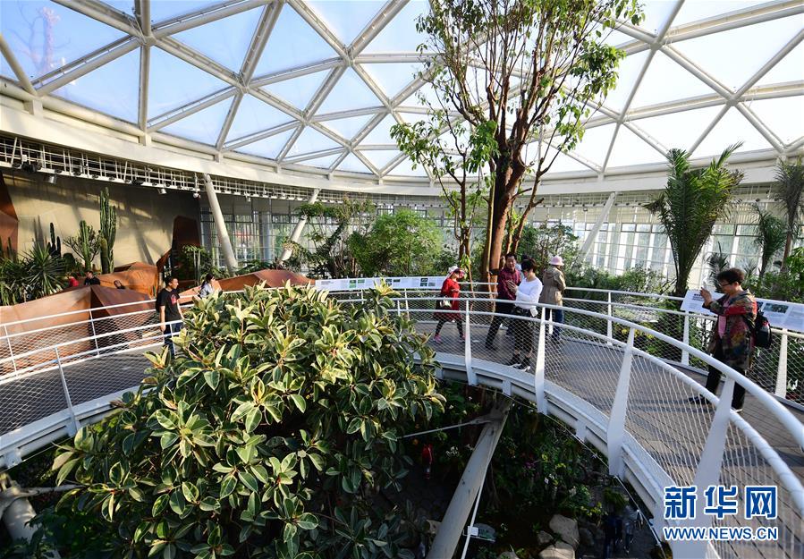 (在習(xí)近平新時代中國特色社會主義思想指引下——新時代新作為新篇章·圖文互動)(10)從世園會“看”中國綠色發(fā)展之路——寫在北京世園會“中國國家館日”到來之際