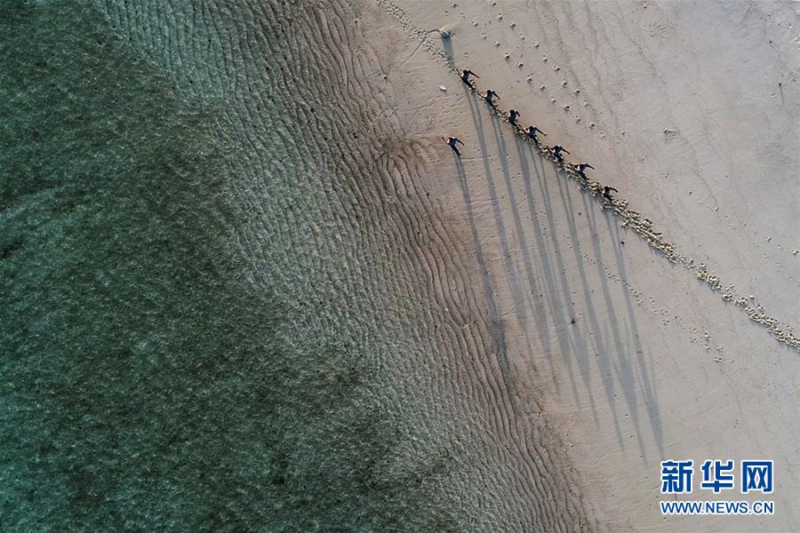 （壯麗70年&middot;奮斗新時代&middot;新華全媒頭條&middot;圖文互動）（3）&ldquo;你在我的航程上，我在你的視線里&rdquo;&mdash;&mdash;走進海軍西沙中建島官兵的五彩世界