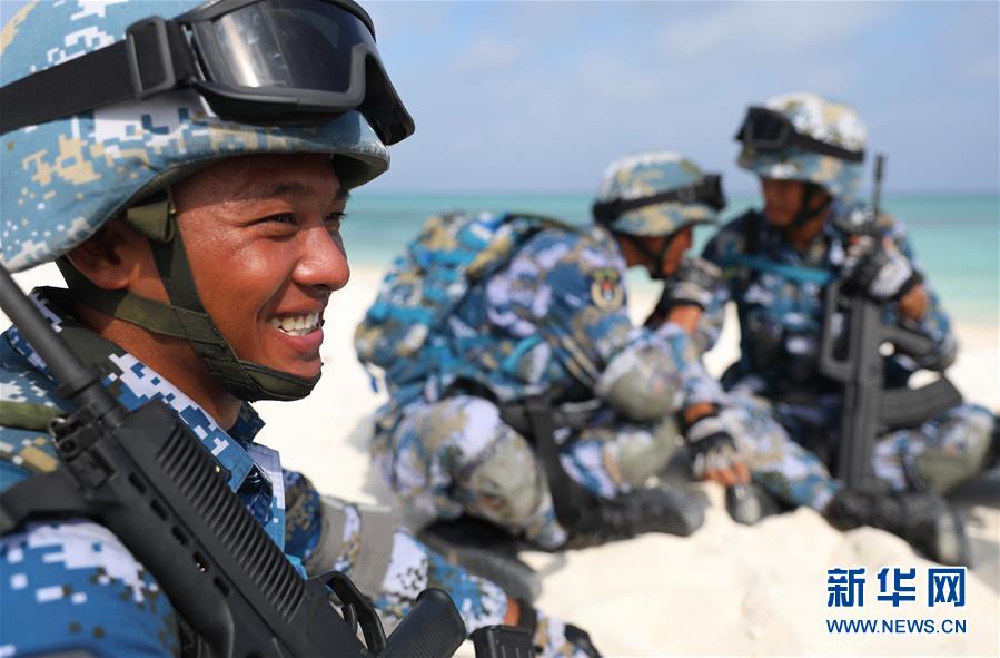 （壯麗70年&middot;奮斗新時代&middot;新華全媒頭條&middot;圖文互動）（6）&ldquo;你在我的航程上，我在你的視線里&rdquo;&mdash;&mdash;走進海軍西沙中建島官兵的五彩世界