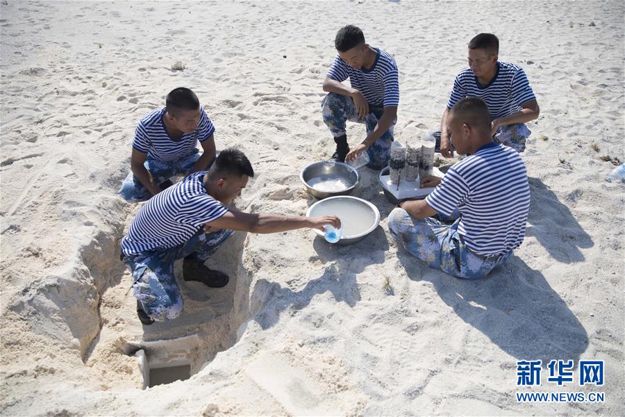（壯麗70年&middot;奮斗新時代&middot;新華全媒頭條&middot;圖文互動）（8）&ldquo;你在我的航程上，我在你的視線里&rdquo;&mdash;&mdash;走進(jìn)海軍西沙中建島官兵的五彩世界