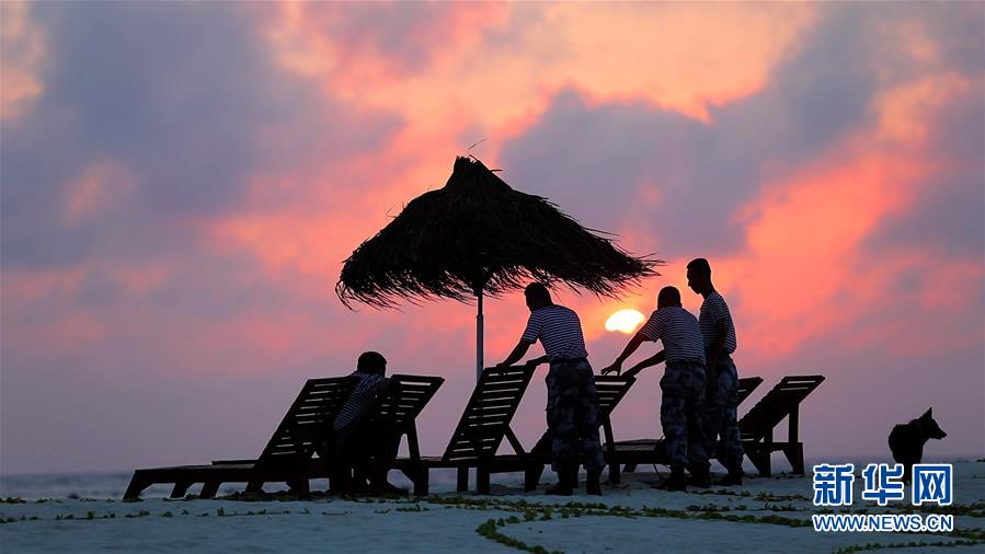 （壯麗70年&middot;奮斗新時代&middot;新華全媒頭條&middot;圖文互動）（9）&ldquo;你在我的航程上，我在你的視線里&rdquo;&mdash;&mdash;走進(jìn)海軍西沙中建島官兵的五彩世界