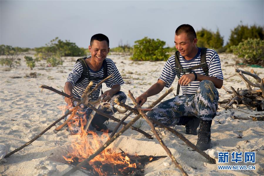 （壯麗70年&middot;奮斗新時代&middot;新華全媒頭條&middot;圖文互動）（10）&ldquo;你在我的航程上，我在你的視線里&rdquo;&mdash;&mdash;走進(jìn)海軍西沙中建島官兵的五彩世界