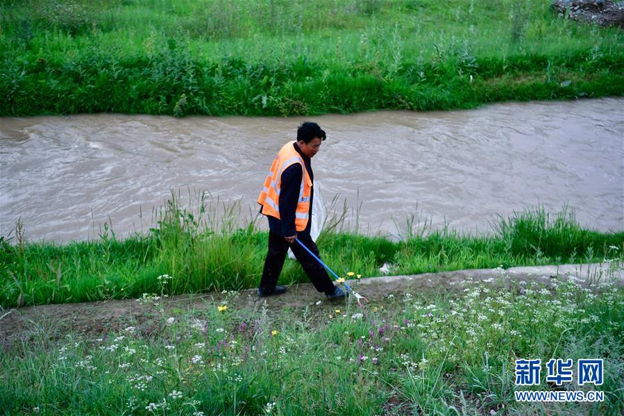 （圖文互動）（1）青海互助：送走污水，迎來碧波