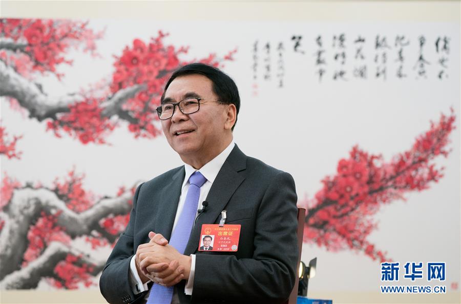 （兩會&middot;圖文互動）（1）全國人大代表、中科院院長白春禮：打破關(guān)鍵核心技術(shù)&ldquo;瓶頸&rdquo;