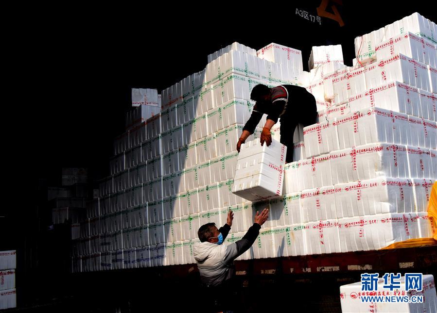 （聚焦疫情防控&middot;圖文互動）（4）吃的東西充足，做點花樣菜吧！&mdash;&mdash;中部地區(qū)最大農(nóng)產(chǎn)品批發(fā)市場見聞 