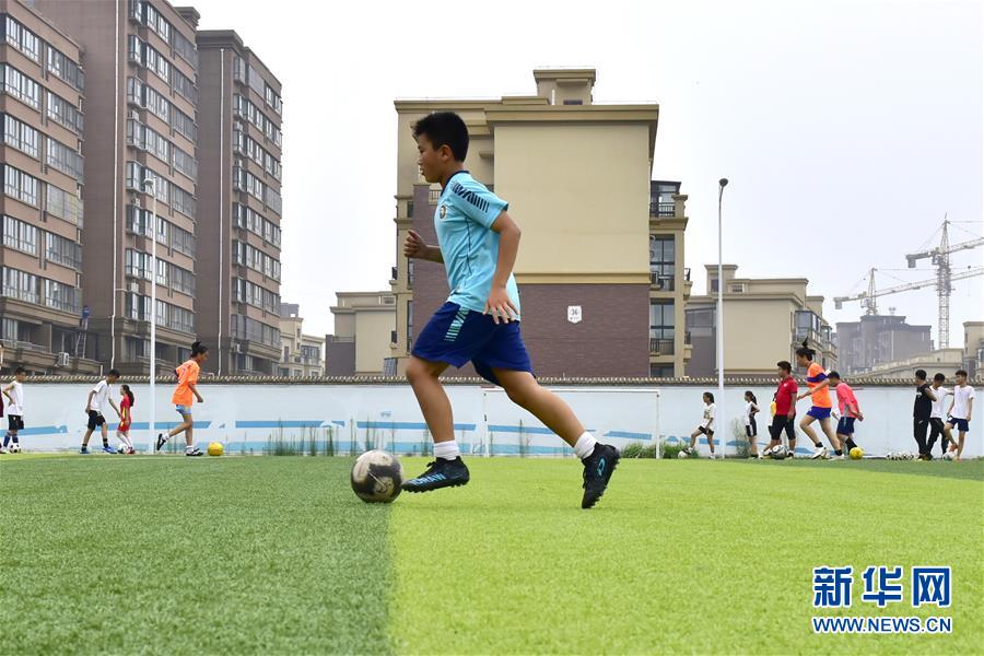 （特別的暑期生活&middot;圖文互動(dòng)）（2）文體活動(dòng)豐富河南農(nóng)村孩子暑期生活