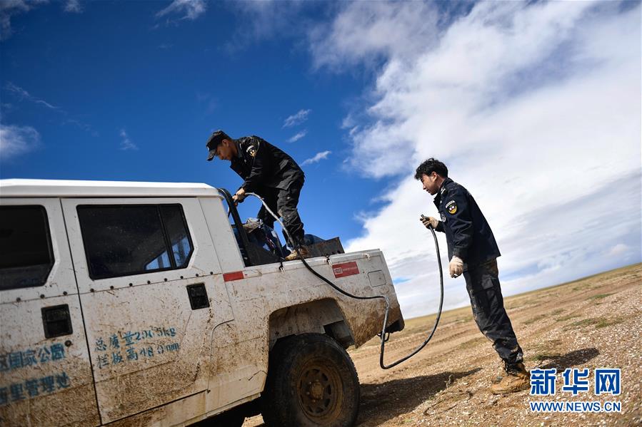 （圖文互動）（6）記者手記：可可西里，&ldquo;挪&rdquo;向&ldquo;藏羚羊大產(chǎn)房&rdquo;的14個半小時