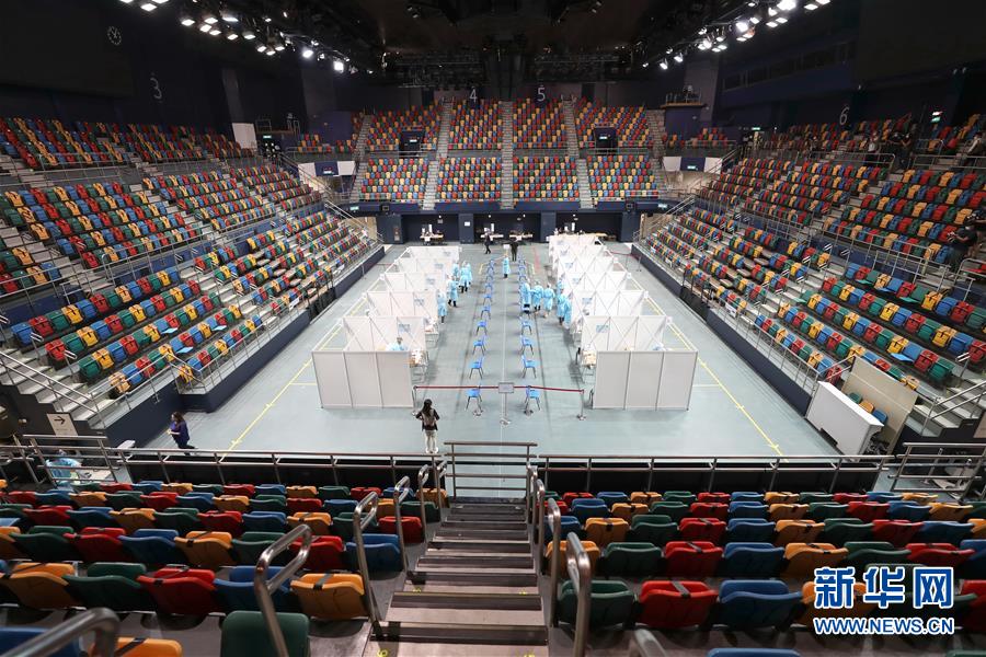 （圖文互動(dòng)）（5）特寫：新冠病毒普檢首日，香港市民踴躍參與