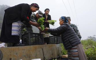 &ldquo;八一&rdquo;禮物，飛向云端哨所
