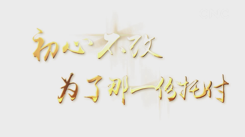 初心不改，為了那一份托付