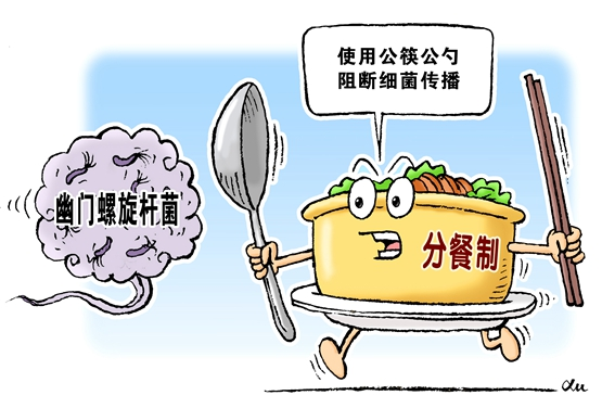 必須警惕幽門螺旋桿菌&mdash;&mdash;專家談改變不良用餐習(xí)慣