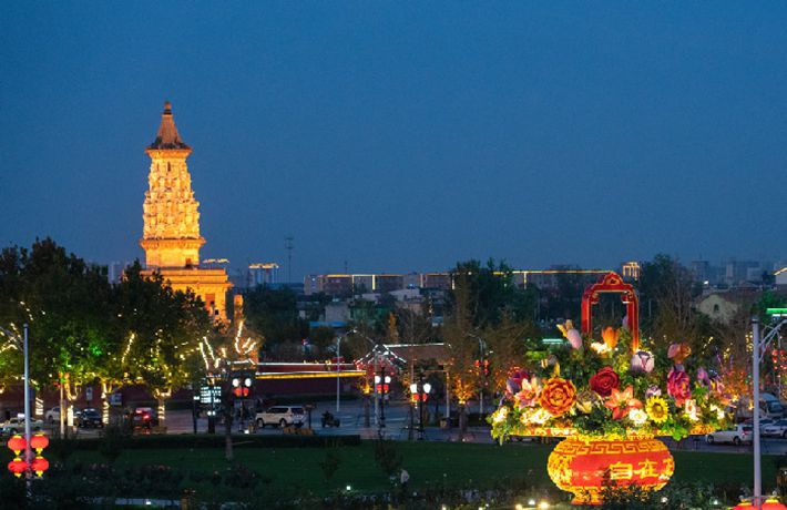 河北正定：古城保護(hù)、現(xiàn)代旅游寫新彩