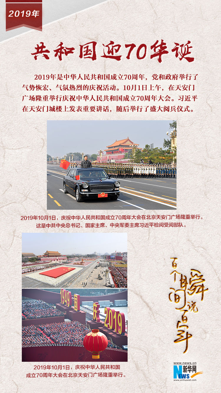 2019，共和國迎70華誕