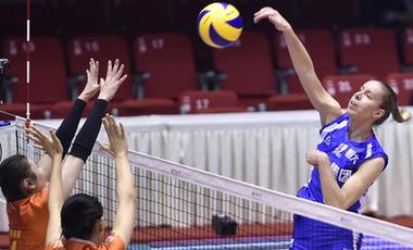 女排超級(jí)聯(lián)賽：廣東恒大勝山東體彩