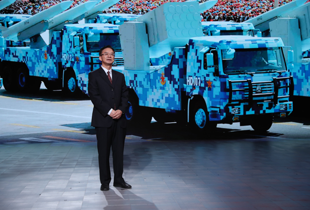 我們武器裝備讓大家自豪地說東風快遞，使命必達