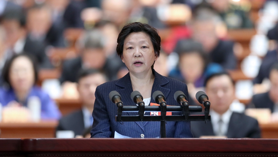 全國政協(xié)人口資源環(huán)境委員會副主任，九三學社中央副主席 印紅