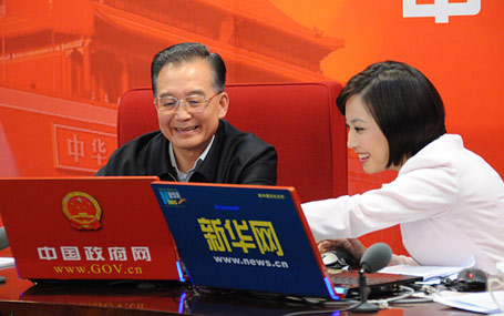 [回顧]2009年溫家寶總理接受中國政府網(wǎng)、新華網(wǎng)專訪