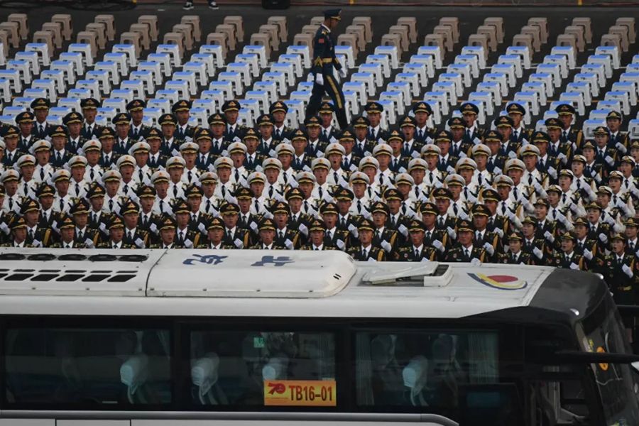 這就是今天早上的北京！