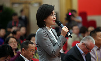 中央電視臺(tái)、中國(guó)網(wǎng)絡(luò)電視臺(tái)記者提問(wèn)