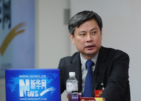 伍躍時(shí)在訪(fǎng)談現(xiàn)場(chǎng)