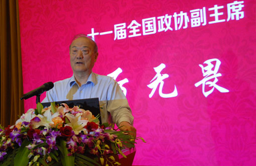 原全國(guó)政協(xié)副主席厲無畏做主題演講