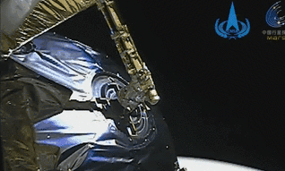 &ldquo;天問一號(hào)&rdquo;探測(cè)器火星捕獲過程影像來(lái)了！