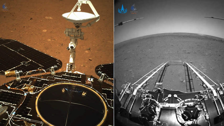 探索星辰大海 祝融號(hào)&ldquo;來(lái)信&rdquo;了！