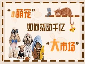 &ldquo;小萌寵&rdquo;如何撬動千億&ldquo;大市場&rdquo;？