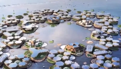 防患！海平面上升 韓國推進建設(shè)海上城市