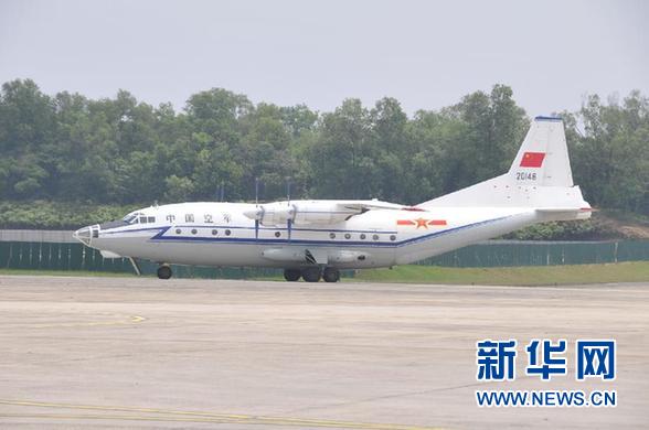 (搜尋馬航370航班·圖文互動)(4)中國空軍3架運(yùn)輸機(jī)抵達(dá)馬來西亞 將展開海外搜救行動