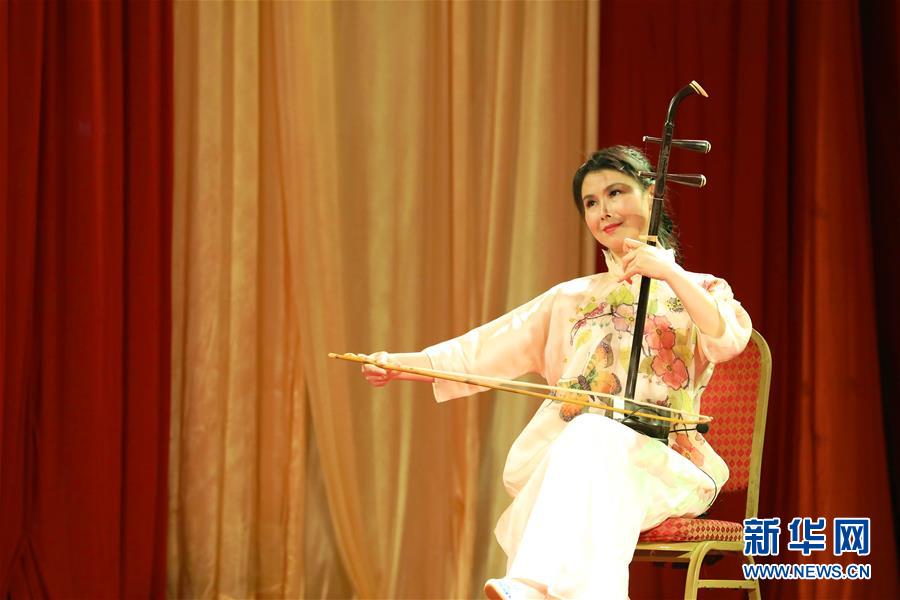 (國(guó)際·圖文互動(dòng))(2)“南京遇上內(nèi)羅畢”中肯聯(lián)合文藝演出在內(nèi)羅畢舉行