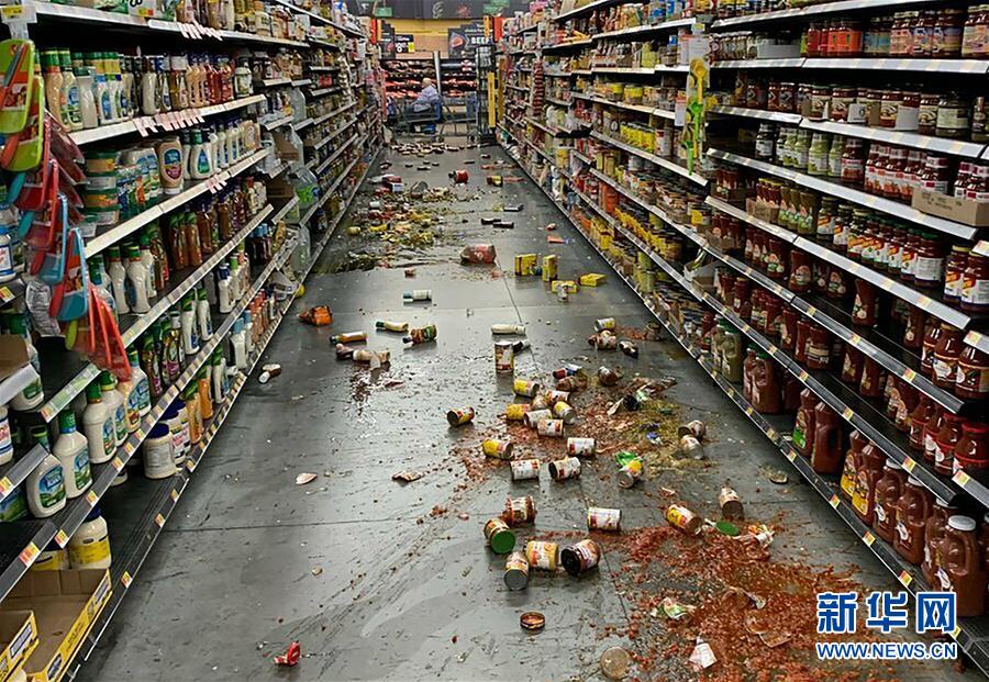 (國際)美國加利福尼亞州南部發(fā)生7.1級地震