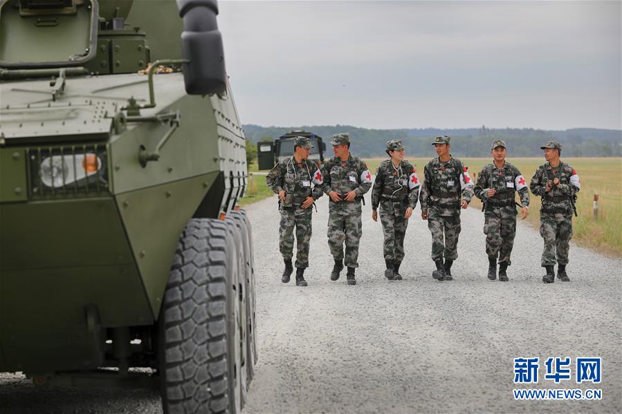 （國際&middot;圖文互動）（2）通訊：海外演訓(xùn)場，走來一群中國衛(wèi)生士官