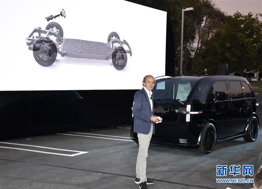 （國際&middot;圖文互動）（1）美國電動汽車公司Canoo新車首發(fā)瞄準中美兩大市場