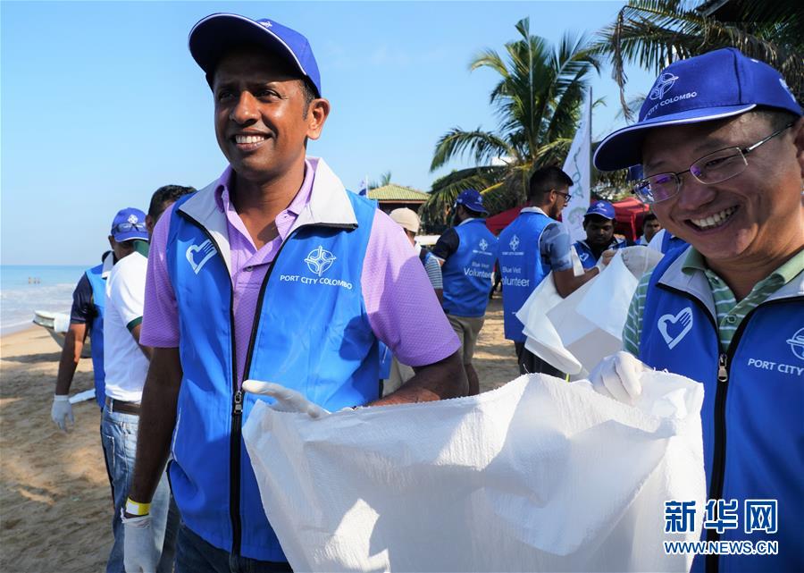 （國際&middot;圖文互動(dòng)）（1）科倫坡港口城啟動(dòng)美麗海灘計(jì)劃迎接2020年