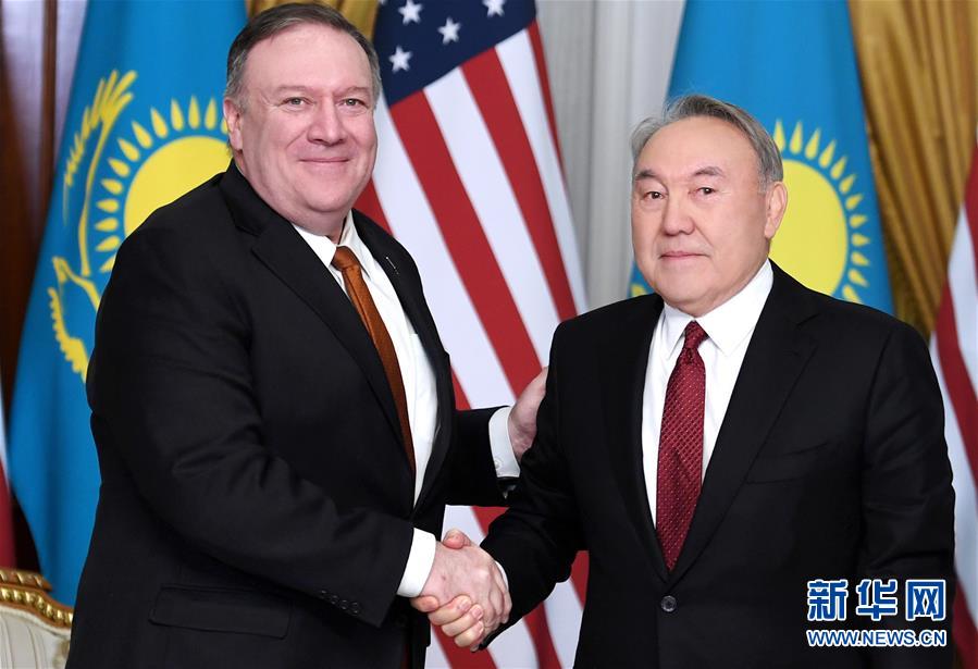 (國(guó)際)(3)蓬佩奧訪哈介紹美國(guó)中亞地區(qū)新戰(zhàn)略