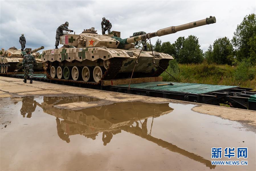 (國際)(3)我軍赴俄參加“國際軍事比賽-2020”裝備運(yùn)抵比賽場地